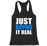 Women's JUST KIPPING IT REAL Racerback Tank Top